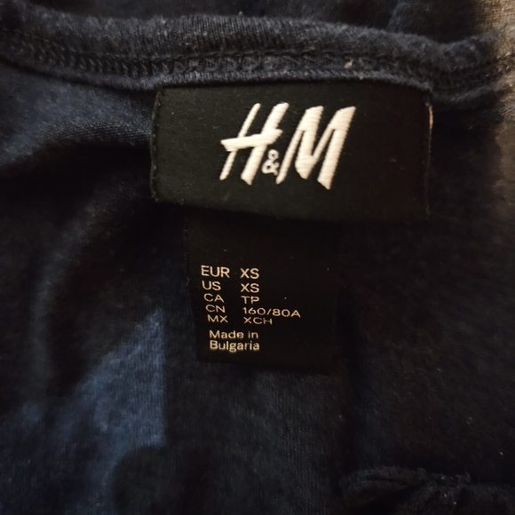 H&M Men's Slate Long Sleeve Henley - Picture 2 of 2